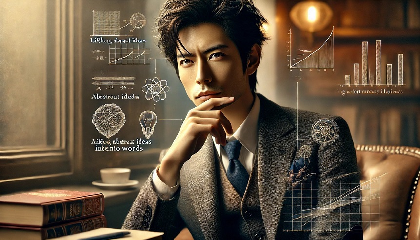 悩むビジネスパーソン